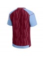 Moški Nogometna dresi replika Aston Villa Domači 2023-24 Kratek rokav